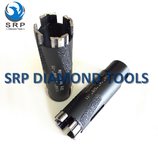 Brazed Protect Teeth Dry Core Bits