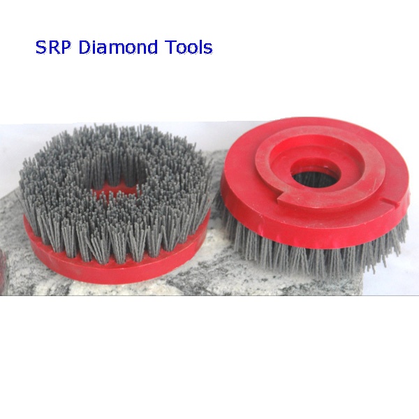 Round Silicon Abrasive Brush