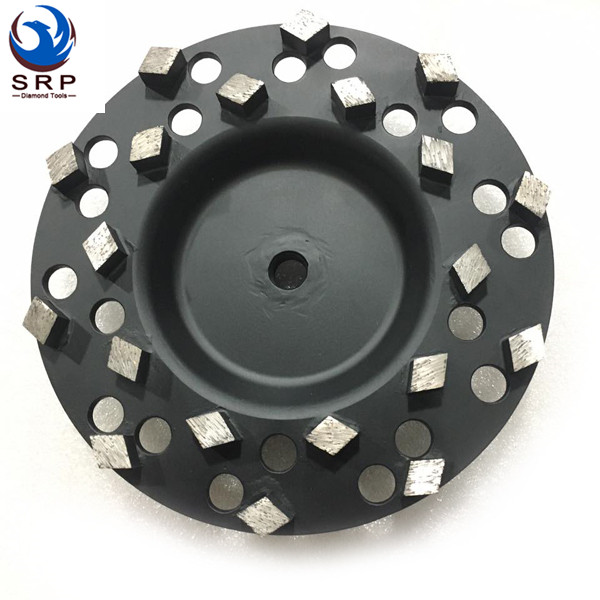 Spike Diamond-Seg Cup Wheel