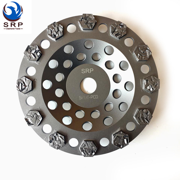 Round SPLIT PCD CUP WHEEL