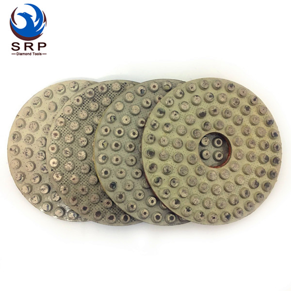 4 Inch Metal-Bond Flex Dot Concrete Polishing Pads