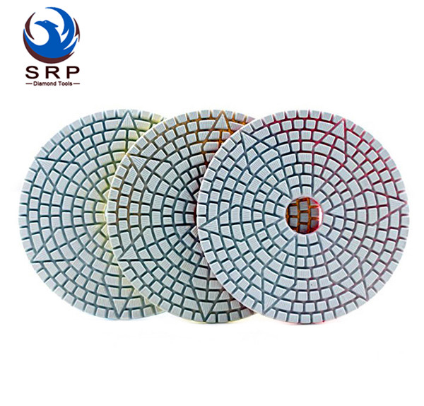 New Pattern 3-Step Polishing Pads for Stones