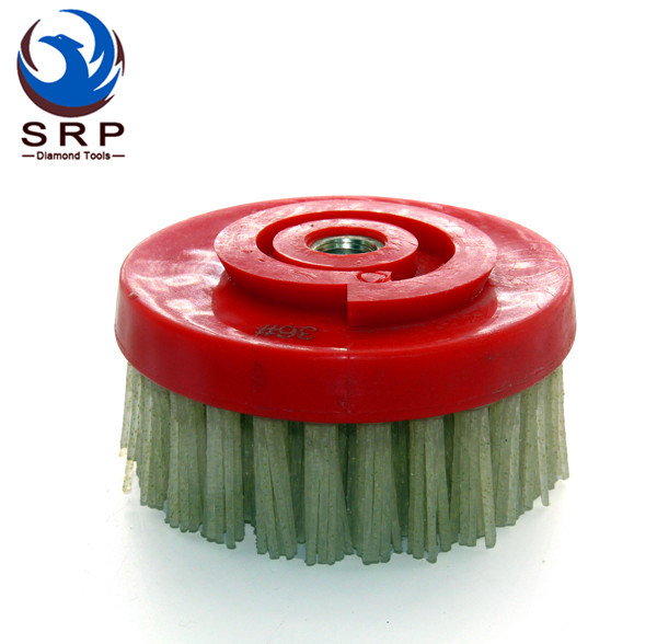 4 Inch Diamond Abrasive Brush with Snail Lock