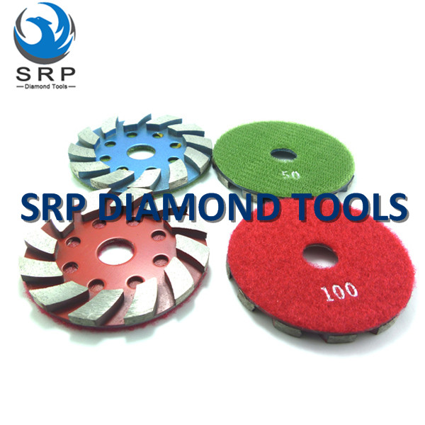 4 Velcro Back Metal Grinding Disc